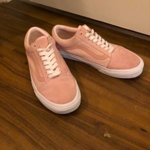 Pink Suede Vans